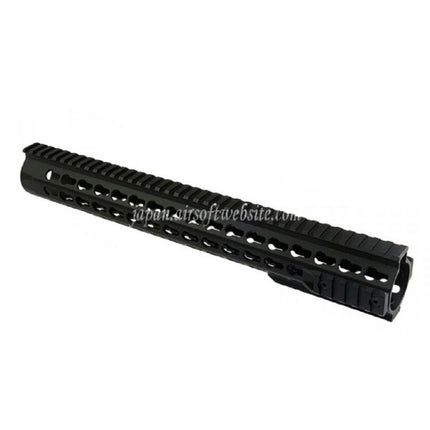 CYMA アルミ製 URX4 14.5インチ 380mm キーモッドハンドガードレールシステム 東京マルイ APS CYMA M4/M16シリーズ AEGライフル対応 ブラック