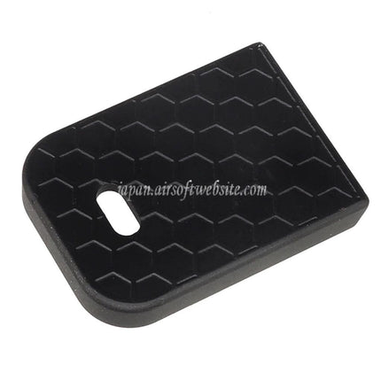 5KU ステンレススチールHIVEマガジンベースプレート 東京マルイ G17 G18C GBBマガジンに適合   ブラック