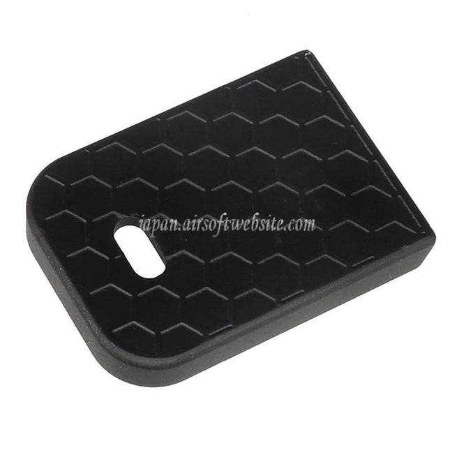 5KU ステンレススチールHIVEマガジンベースプレート 東京マルイ G17 G18C GBBマガジンに適合   ブラック