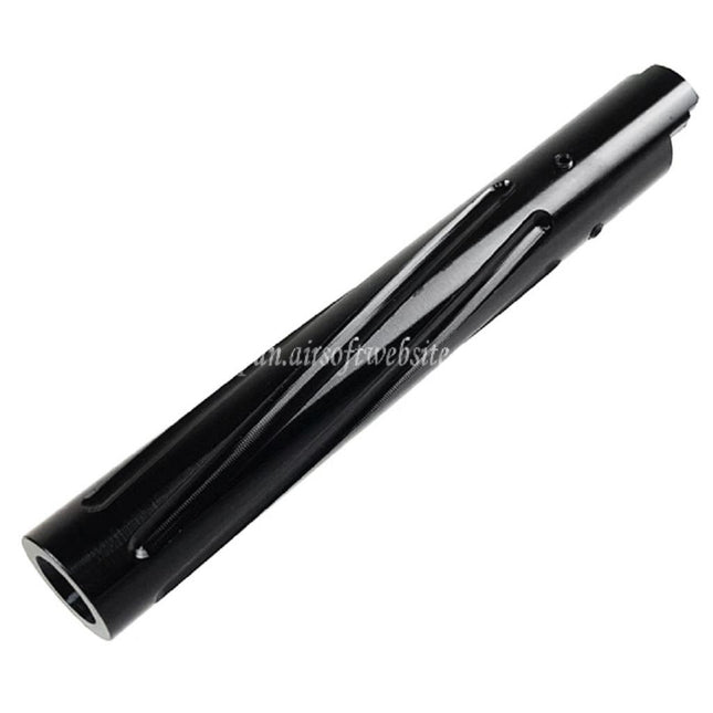 5KU CNCアルミ製ノンリコイルスパイラルアウターバレル HI-CAPA 5.1シリーズGBBピストル対応