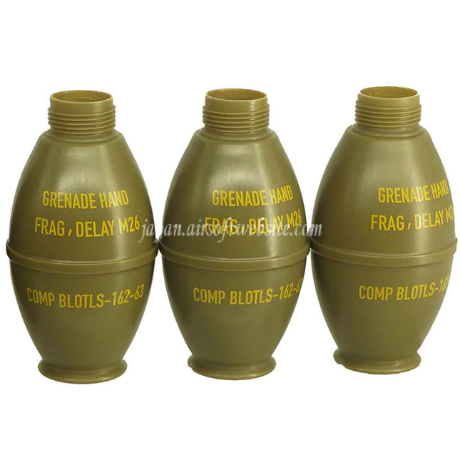 APS HAKKOTSU 3個 サンダーB CO2サウンドグレネード レモンシェイプシェルボトルパッケージ コア付き