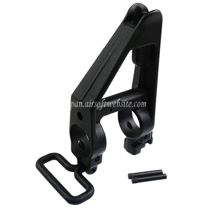 CYMA スリングスイベル付きメタルトライアングルフロントサイト M4 M16シリーズAEGライフルエアソフトガンに適しています