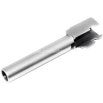 DOUBLE BELL 110mm アウターバレル - 12mm 逆ネジ DOUBLE BELL ARMY 東京マルイ G17 GBBピストル エアソフトガン