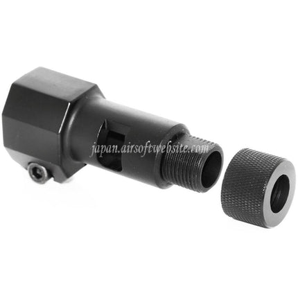 Airsoft Website 74mmメタルマズルブレーキ フラッシュハイダー WELL L96 MBシリーズスナイパーライフル対応