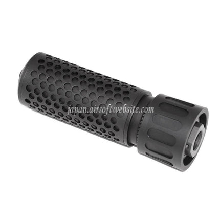 5KU 125mm 5インチ KACスタイル QDC/CQBサプレッサー サイレンサー（フラッシュハイダー付き）-14mm CCW 反時計回りネジバレルライフルに適エアソフト合