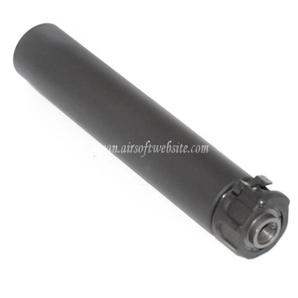 5KU 213mm SOCOM762 RCサプレッサー サイレンサー（フラッシュハイダー付き）-14mm CCW 反時計回りネジ式バレルライフルエアガン用