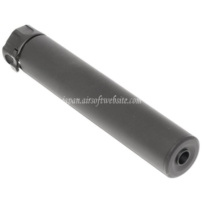 5KU 213mm SOCOM762 RCサプレッサー サイレンサー（フラッシュハイダー付き）-14mm CCW 反時計回りネジ式バレルライフルエアガン用