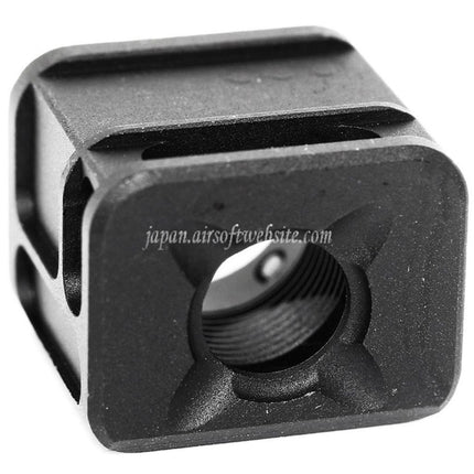 5KU SPARC-M コンペンセイター -14mm 逆ネジ 東京マルイ G17 G18C GBBピストル対応 ブラック