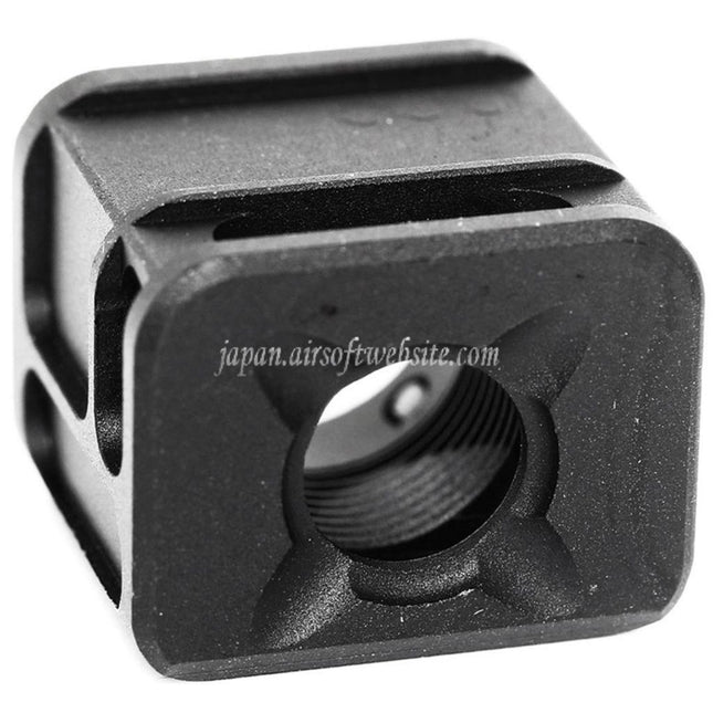 5KU SPARC-M コンペンセイター -14mm 逆ネジ 東京マルイ G17 G18C GBBピストル対応 ブラック