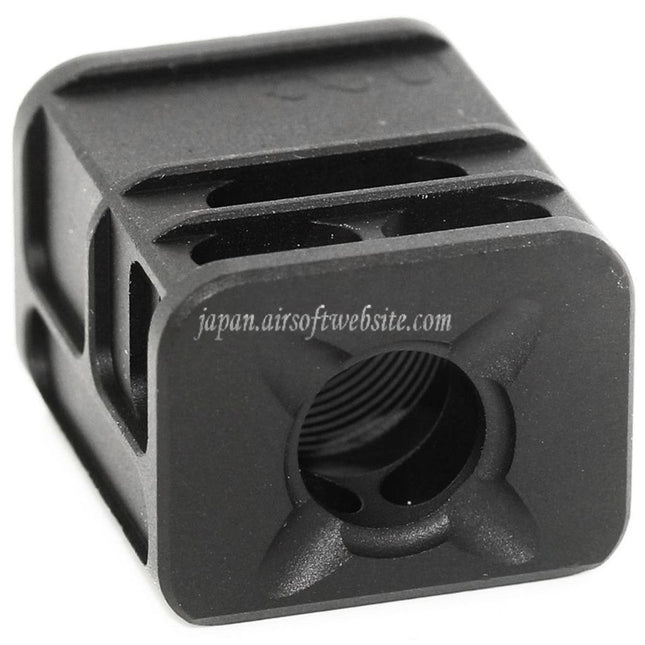 5KU SPARC-L コンペンセイター -14mm 逆ネジ 東京マルイ G17 G18C GBBピストル対応 ブラック