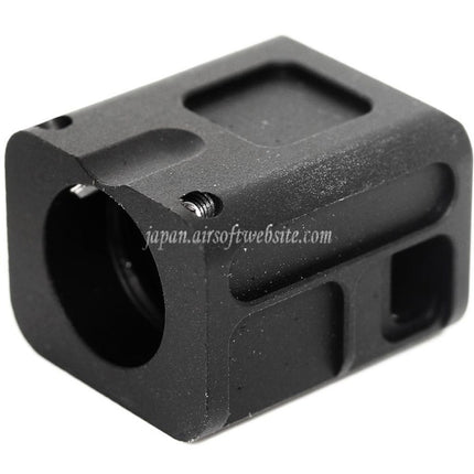 5KU SPARC-L コンペンセイター -14mm 逆ネジ 東京マルイ G17 G18C GBBピストル対応 ブラック