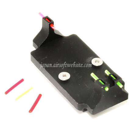 5KU RMRスタイル ファイバーオプティックサイトベースマウント 東京マルイ G17 G18C Gシリーズ GBBピストル エアソフトガン対応