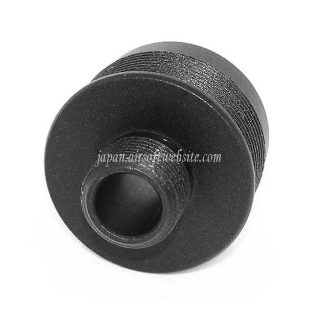 Airsoft Website バレルサイレンサーコンペンセイターアダプター 東京マルイ VSR-10 / WELL MB02 (+14mm 時計回り→反時計回り) シリーズ スナイパーライフル用