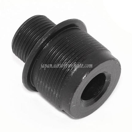 Airsoft Website バレル東京マルイ VSR-10 / WELL MB03 (14mm 正転→逆転) シリーズスナイパーライフル対応サイレンサーコンペンセイターアダプター