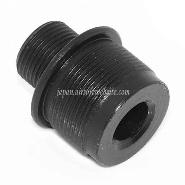 Airsoft Website バレル東京マルイ VSR-10 / WELL MB03 (14mm 正転→逆転) シリーズスナイパーライフル対応サイレンサーコンペンセイターアダプター