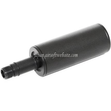 AIRSOFT WEBSITE タイプサイレンサー -/+14mm CW/CCW（正ネジ/逆ネジ） アダプター付き  東京マルイ WELL R2 Vz61 スコーピオン AEP サブマシンガンに適合