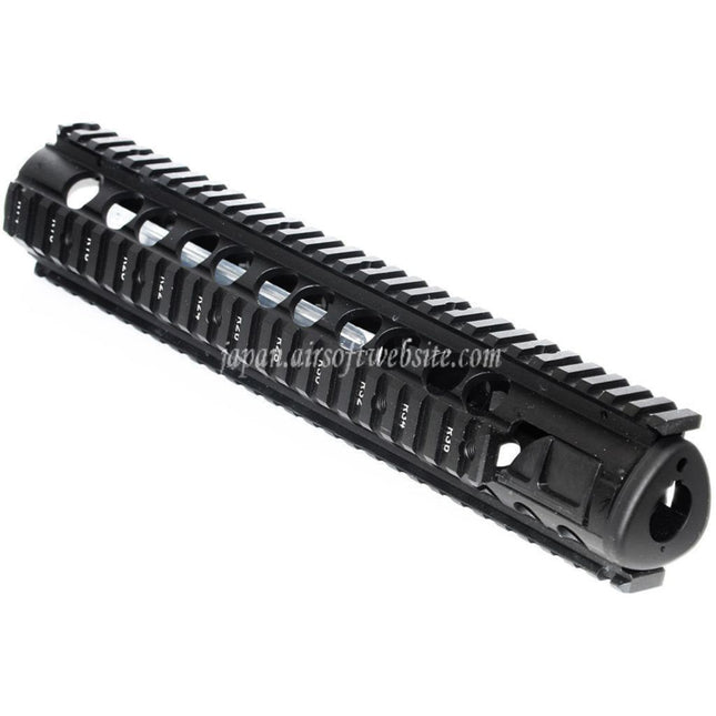 CYMA 295mm CNCアルミ製 M5 RASハンドガードレールシステム CYMA D-Boys、G&P Classic-Army、KWA、G&G、Jing Gong、JG、東京マルイ M4/M16シリーズ電動ガン対応 ブラック