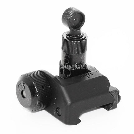 CYMA Knight's KACタイプ 600M フリップアップリアサイト 標準20mm RIS RASレール対応