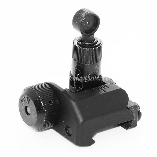 CYMA Knight's KACタイプ 600M フリップアップリアサイト 標準20mm RIS RASレール対応