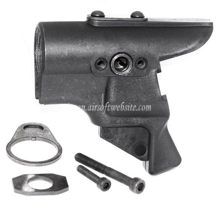 PPS M870ショットガンストックアダプター タイプB M4シリーズライフルストック対応 エアソフト ブラック