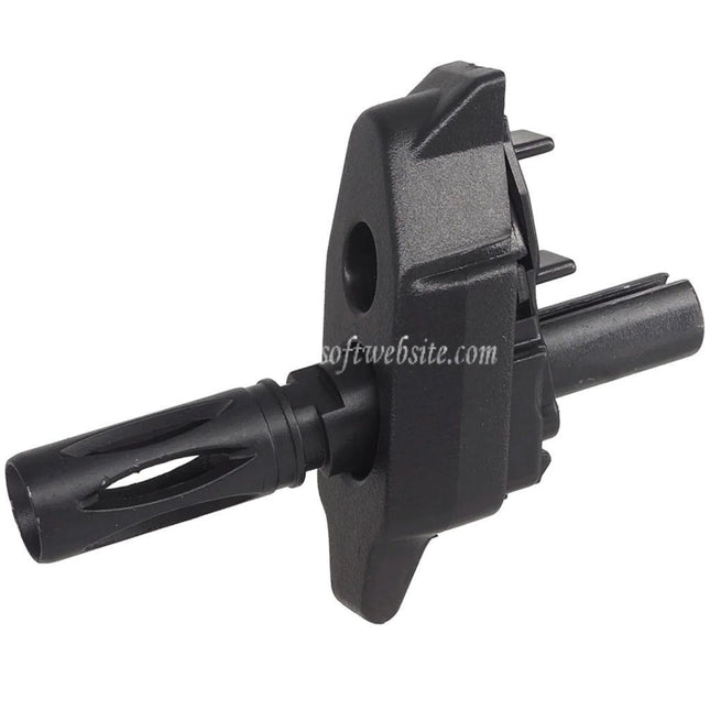 AIRSOFT WEBSITE フラッシュハイダーとバッテリーカバー   WELL R4 MP7A1 SMG AEGライフルに適合