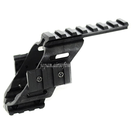 Airsoft Website 20mmウィーバーレール スコープマウントベース WE KSC TANAKA 東京マルイ G17 G18Cシリーズピストル対応 ブラック
