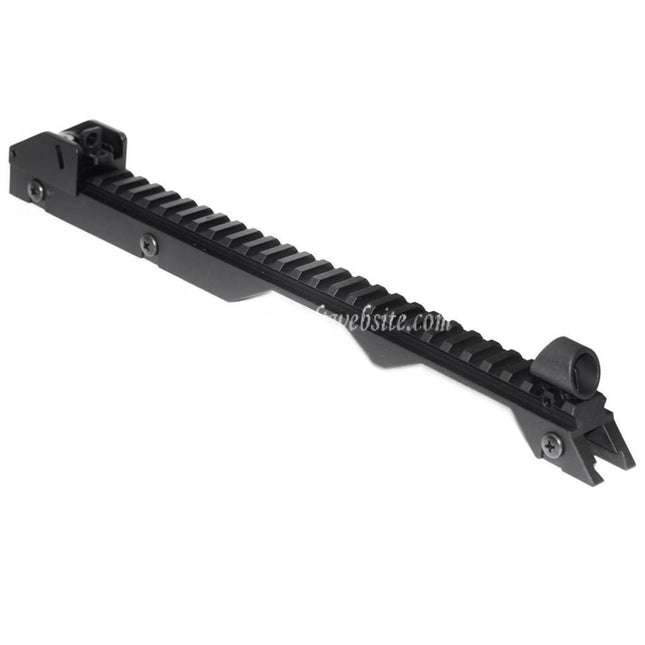 GOLDEN EAGLE 340mm キャリングハンドル トップレール G36 シリーズ AEG ライフル エアソフトガン ブラック