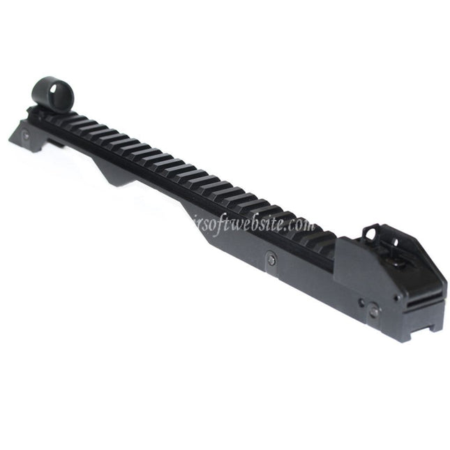 GOLDEN EAGLE 340mm キャリングハンドル トップレール G36 シリーズ AEG ライフル エアソフトガン ブラック