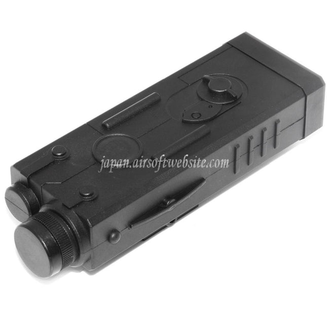 GOLDEN EAGLE QD 20mm標準レールマウント PEQスタイル バッテリーケースボックス ブラック