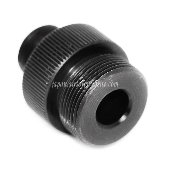 PPS バレルサイレンサーコンペンセイターアダプター +20mm 時計回り / -14mm 逆ネジ MB08/MB10 スナイパーエアソフトガンに適合