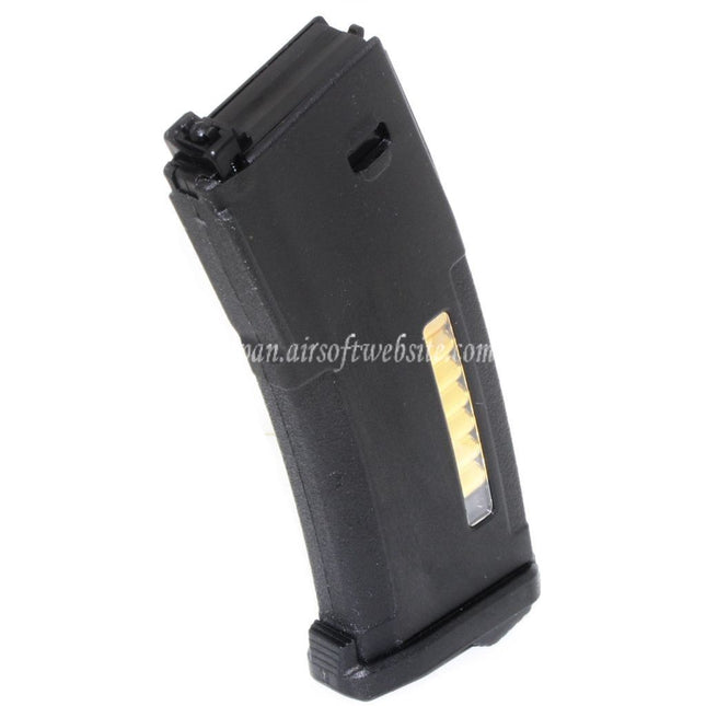 PTS 120発 EPM ミッドキャップ強化ポリマーマガジン Systema PTW M4 M16シリーズライフル用 ブラック