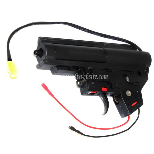 ARMY FORCE 8mm QDベアリングクイックチェンジV2 コンプリートギアボックスバージョン2      東京マルイ A&K M4 M16シリーズ電動ガンに適していますリアワイヤード