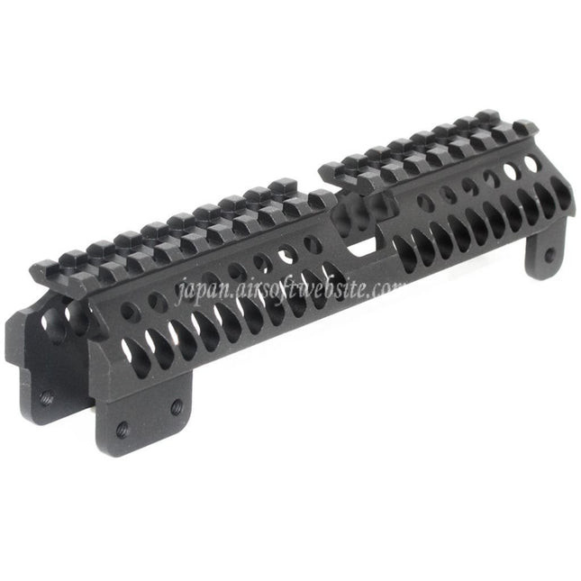 5KU 196mm B-31スタイル エクストラロングアッパーハンドガードレールシステム AKシリーズ AEGライフル エアソフトガン ブラック