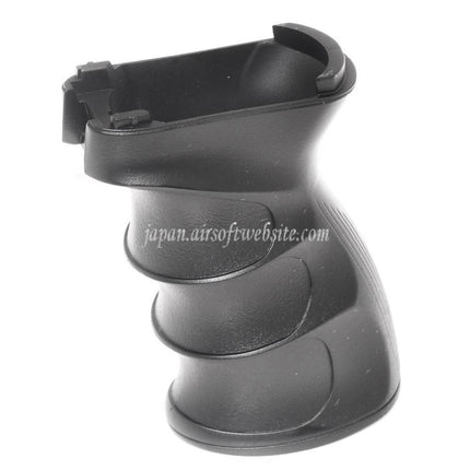 Airsoft Website 頑丈な表面と指溝付きエルゴノミックピストルグリップ AKシリーズ AEGライフル対応 ブラック