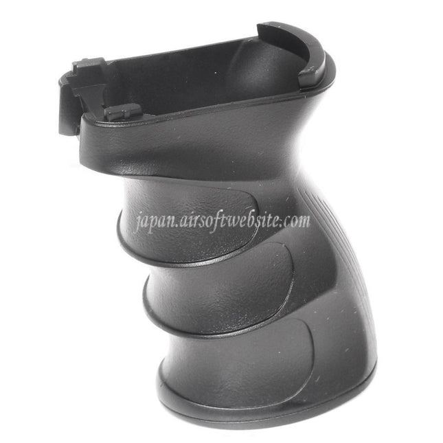 Airsoft Website 頑丈な表面と指溝付きエルゴノミックピストルグリップ AKシリーズ AEGライフル対応 ブラック