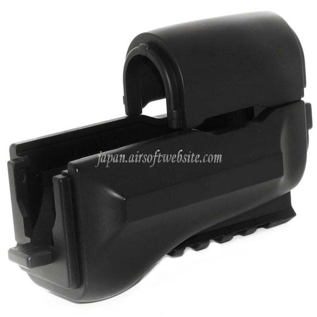 AIRSOFT WEBSITE 96mmポリマーレールハンドガード  AKベータシリーズAEGライフルに適合  ブラック