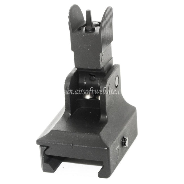 Airsoft Website 金属製フリップアップフロントサイト 20mm 1913ピカティニーレール対応M4 M16 AEGライフル