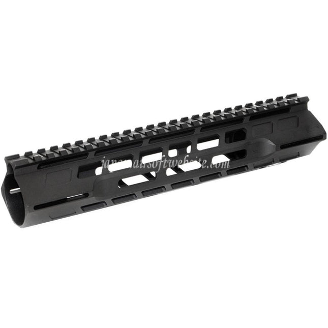 APS CNC 10インチ PER Phantom 3.0 M-LOKハンドガードレールシステム APS CYMA G&P JG 東京マルイ M4 M16シリーズ AEGライフル エアソフトガン対応 ブラック