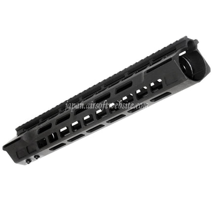 APS CNC 13.5インチ PER Phantom 4.0 M-LOKハンドガードレールシステム APS CYMA G&P JG 東京マルイ M4 M16シリーズ AEGライフル エアソフトガン対応 ブラック