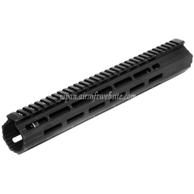 APS CNC 13インチ イノシシ1.0 M-LOKハンドガードレールシステム APS、CYMA、G&P、JG、東京マルイM4、M16シリーズAEGライフル エアソフトガン ブラック