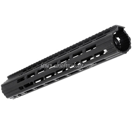 APS CNC 15インチ Boar 2.0 M-LOKハンドガードレールシステム APS、CYMA、G&P、JG、東京マルイM4、M16シリーズAEGライフル エアソフトガン ブラック