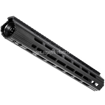 APS CNC 15インチ Boar 2.0 M-LOKハンドガードレールシステム APS、CYMA、G&P、JG、東京マルイM4、M16シリーズAEGライフル エアソフトガン ブラック