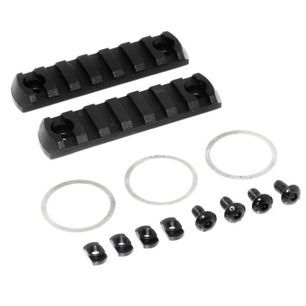 APS CNC 10インチ Evolution Tech 3.0 M-LOKハンドガードレールシステム APS、CYMA、G&P、JG、東京マルイM4、M16シリーズAEGライフル エアソフトガン ブラック