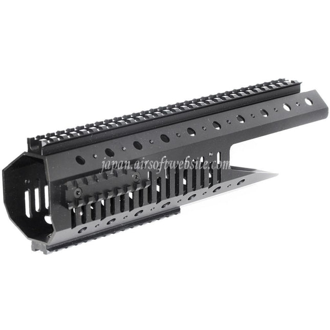 CYMA CNCアルミニウム 326mmハンドガードレールシステム CYMA 東京マルイ M14シリーズ AEGライフル対応 ブラック