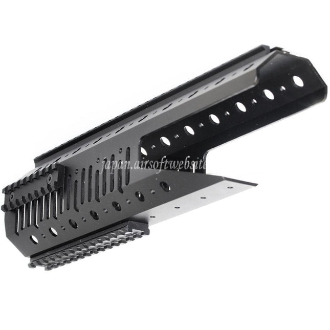 CYMA CNCアルミニウム 326mmハンドガードレールシステム CYMA 東京マルイ M14シリーズ AEGライフル対応 ブラック