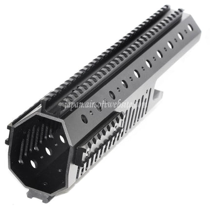 CYMA CNCアルミニウム 326mmハンドガードレールシステム CYMA 東京マルイ M14シリーズ AEGライフル対応 ブラック