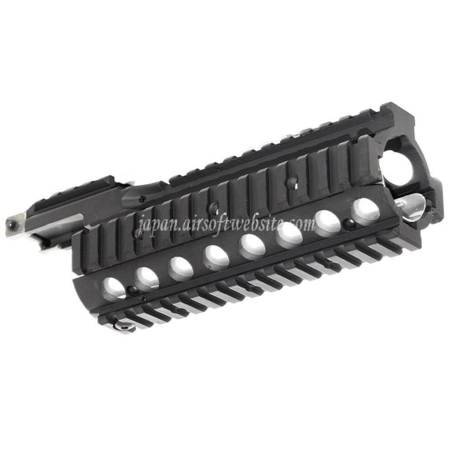 CYMA CNCアルミニウム 210mm RASハンドガードレールシステム レールカバー付き 東京マルイ M4 M16シリーズ AEG / WA M4 M16シリーズ GBBライフル対応 ブラック