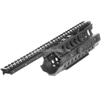 CYMA 328mm SIRシステム RISハンドガードレールシステム M4 M16シリーズ AEGライフル対応 ブラック