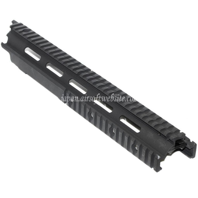 CYMA CNCアルミニウム 370mm RASハンドガードレールシステム レールカバー付き 東京マルイ G&P JG対応M14シリーズ AEGライフル エアソフトガン ブラック