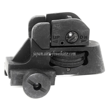 CYMA LMT L8Aスタイル タクティカルCQBリアサイト M4 M16シリーズ AEGライフル エアソフトガン対応